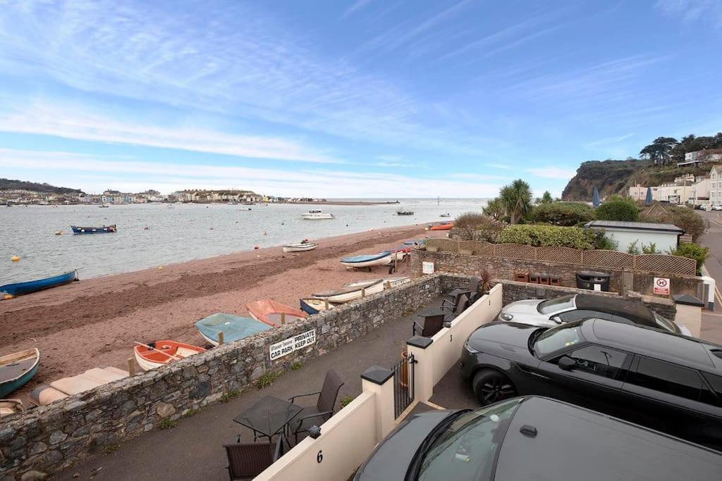 Beach Front Flat Shaldon With Parking Экстерьер фото